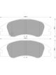 Bosch Brake Pad Front Set For Kia Cerato 1.6L,2.0L 2004-2008