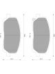 Bosch Brake Pad Front Set For Toyota Kluger Mcu28 & Hybrid