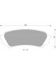 Bosch Brake Pad Rear Set For Toyota Landcruiser 100 Series UZJ, HDJ. …