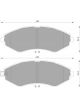 Bosch Brake Pad Front Set Daewoo Lanos Se,Sx. Cielo Espero Nubira Sx