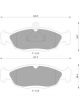 Bosch Brake Pad F & R Set Barina Astra Combo Front Jaguar Xj8 Xjr Xk8