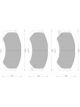 Bosch Brake Pad Front Set Holden Rodeo Tf,R9 Jackaroo