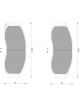 Bosch Brake Pad Rear Set Mitsubishi Lancer,Rvr,Fto, Chariot, Proton