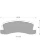 Bosch Brake Pad Rear Set For Toyota Corolla Sprinter Seca Holden Nova