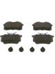 Bosch Brake Pad Rear Set For Nissan Tiida Volkswagen Audi