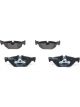 Bosch Brake Pad Rear Set Bmw 1 Series E87, 3 Series E90
