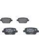 Bosch Brake Pad Rear Set Ford Kuga,Mondeo Iv,Focus Rs Volvo, Landrover