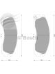 Bosch Brake Pad Front Set Triton,Magna,Lancer & Evo