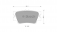 Bosch Brake Pad Rear Set For Camry Asv50 & Hybrid Rav4 Aurion w/ Akeb…