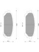 Bosch Brake Pad Rear Set For Subaru Wrx Forester Impreza
