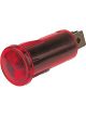 Hella Pilot Lamp Red 12V Suit 12.5mm Opening