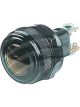 Hella Pilot Lamp Amber (Black Rim) Suit 17.5mm Opening