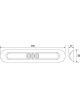 Ignite Zeon LED Amb/Red Side Marker Lamp 10-30V 21 Leds Chrome Bezel