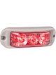 Autolamps Red LED Submersible Lamp 12/24V White 18cm Lead Ip68 Blist Pck