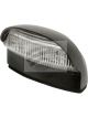 Jaylec LED Licence Plate Lamp 9-33V Black Housing 500mm Lead Ip67