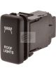 Jaylec Switch Push Button On Off Oe Rpl 12V Roof Light Green Illum