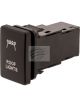Jaylec Switch Push Button On Off Oe Rpl 12V Roof Light Amber Illum