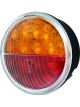 Hella LED Round Rear Comb Lamp 9-33V 83mm Rnd Stop/Rear/Indicator 2.5M