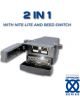 ARK 7 Pin Flat Trailer Socket w/ LED Light & 50A Anderson Style Connector