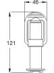 Jaylec 2 Pole Beacon Mount Suits Pole Mount Beacons