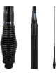 GME Full Black Heavy Duty Hi Gain Antenna UHF Spring Also Black Coat