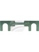 Jaylec Pack 1 Metal Fuse Strip 40Amp 36 Volt 41mm X 11mm