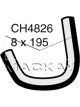 Mackay Engine By Pass Hose Holden Astra Ah 1.8L