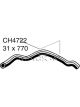 Mackay Radiator Upper Hose Audi 80 B3 2.0L