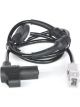 Bosch Wheel Speed Sensor Front Peugeot 406 2003 Ew10J4 Both Side Front
