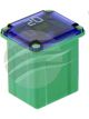 Jaylec Pack 5 Female Fusible Link Low Profile - J Type 20Amp Blue