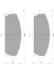 Bosch Brake Pad Front Set For Nissan X-Trail T30,Pathfinder