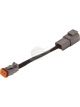Ignite Harness Adaptor Large To Small Plug For Driving Lights