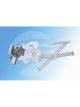 Electric Life Power Window Regulator & Motor For Saab 43899 98-02