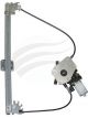 Electric Life Power Window Regulator & Motor For Mercedes W124 Rhr
