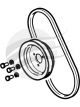 Jayair Dp Ford 3.3 Pulley Kit W/Belt