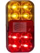 Autolamps LED Stop/Tail/Indctor Lamp 12V w/ Reflector Blister Pck