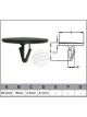 Jaylec Pack 10 Automotive Fastener Gm Black Plastic