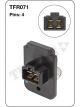 Tridon Heater Fan Resistor