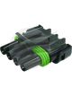 Delphi Pack 5 Connector Housing 4 Way Female Weatherpack Flat Wp-4P4
