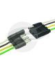 Cole Hersee Connector Inline 4 Pin 16Amp Flat - Prewired # Tc5083