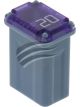 Jaylec Pack 1 Female Micro J 20Amp Fusible Link Lt Blue