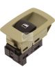 Electric Life Power Window Switch For BMW E90 3 Ser Single Door Tan