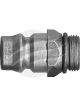 Jayair Charge Port High with Valve 16mm X M15-1.0 Thread Steel Male