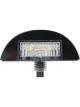 Autolamps LED Licence Plate Lamp 12/24V Push-In Black 500mm Lead