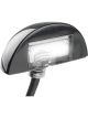 Autolamps Pkt 2 LED Licence Plate Lamp 12/24V Pushing Black 100mm Blst