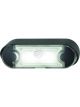 Hella Pack 16 LED Licence Plate Lamp 12/24V Angled Black Flush Mount
