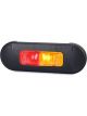 Hella LED Side Marker Lamp Amber/Red 12/24V Flush Mount 500mm Cable