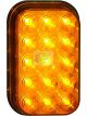 Autolamps LED Indicator Lamp Rectangular 12/24V Red w/ 15 Leds