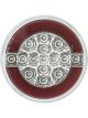 Ignite Zeon LED Reverse Lamp 10-30V 15 Led's White Housing 210mm Cable