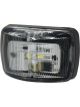 Jaylec LED Front Marker White 9-33V Black Base 500mm Cable 57 X 35